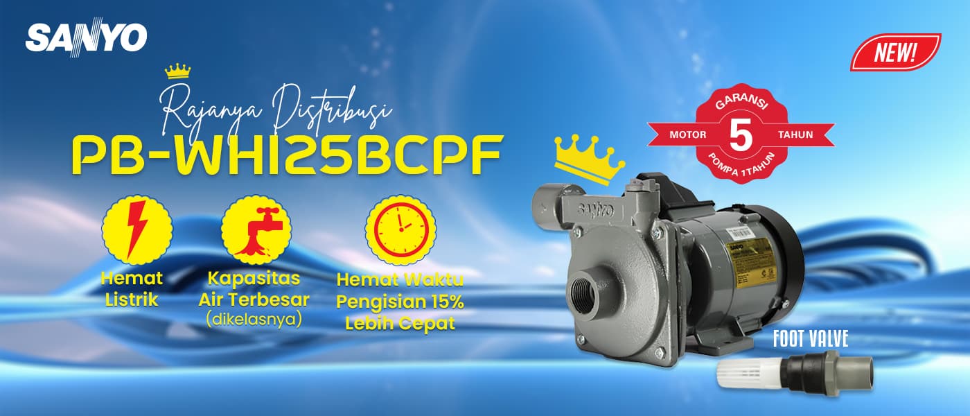 Produk baru PB-WH125BCPF, rajanya distribusi: hemat listrik, kapasitas air terbesar dan hemat waktu pengisian