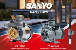 Pompa air untuk rumah 2 lantai